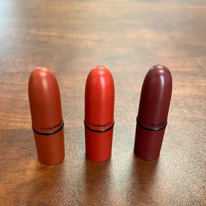MAC lipsticks